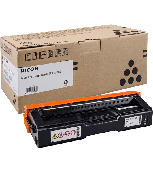 Картридж лазерный Ricoh (407716) тип SPC252HE черный для SP C252DN/C252SF 6500 отпечатков