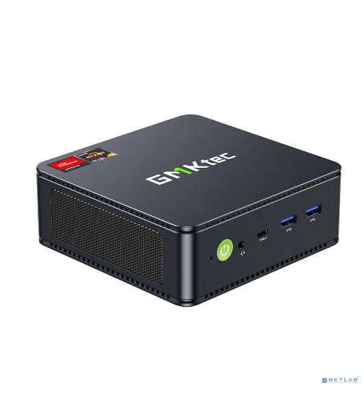 Неттоп GMKTEC Mini NucBox M5Ultra AMD Ryzen 7 7730U, DDR4 16ГБ, 512ГБ SSD, AMD Radeon Vega 8, Windows 11 Pro, черный