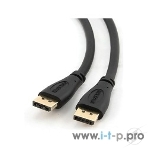 Кабель DisplayPort Gembird/Cablexpert, 3м, 20M/20M, черный, экран, пакет(CC-DP-10), фото2
