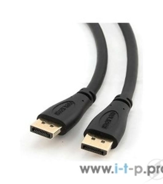 Кабель DisplayPort Gembird/Cablexpert, 3м, 20M/20M, черный, экран, пакет(CC-DP-10)