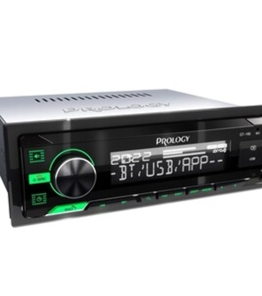 Автомагнитола Prology GT-160, 1 DIN, Bluetooth, USB Type-A, AUX, пульт ДУ