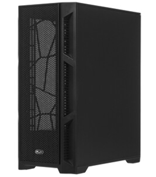 Корпус без блока питания Raijintek ARCADIA 41, Midi-Tower, TG, 1x120мм, 2xUSB-A 3.0 + 1xUSB-C, ATX, mATX, mITX Black