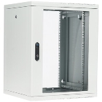 Шкаф коммутационный ЦМО (ШРН-М-15.500-9005) настенный 15U 600x520 мм пер. дв. стекл. 130 кг черный 456 мм 24.66 кг 180 град. 745 мм, фото7