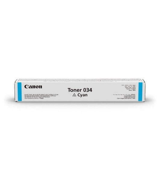 Картридж лазерный Canon 034 (9453B001) голубой (12000 стр.) для Canon iR C1225iF