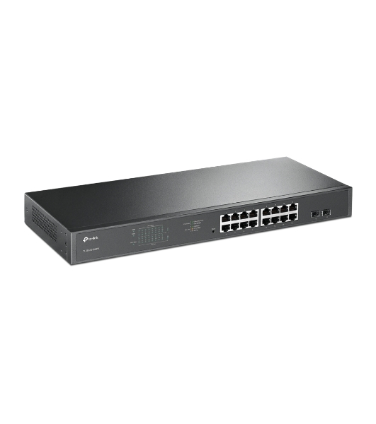 Коммутатор 16-port Gigabit PoE Easy Smart switch, 802.3af on ports 1-16, PoE budget 192 watts, desktop and rack-mountable