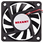 Вентилятор для корпуса Rexant RX 6010MS 12VDC черный, 60 мм, 4000 об/мин, 32 дБ, 2 pin, фото2