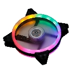Вентилятор для корпуса Digma DFAN-FRGb3 черный, 120 мм, 1200 об/мин, 23 дБ, 4 pin, фото2