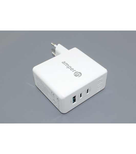 Блок питания (сетевой адаптер) Amperin GaN charger (YDS-TC140-012A) 140W, белый