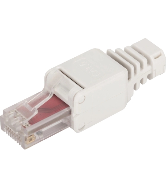 Коннектор Lanmaster LAN-TMP-U6A-WH полев.RJ45 кат.6A UTP бел. (упак.:1шт)