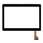 Сенсорное стекло (тачскрин) Turbopad 1015 (2019), черное, фото3
