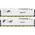 Оперативная память Kingston Fury Beast, DDR5, 32Gb (2x16GB), 6000MHz, CL36, DIMM, с радиаторами, белый, фото7