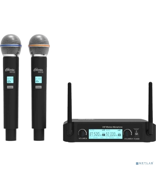 Микрофон Ritmix RWM-222 черный