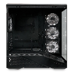 Компьютерный корпус без блока питания HSPD F711-TGbK-ARGB, Panoramic Full Tower, черный, TG, 0.7 SPCC, 4x120мм ARGB ATX, mATX, mITX 190/420/280мм 2x2.5', 2x3.5', 7xPCI 1xUSB-A 3.0, 1xUSB-C 445x235x475мм, фото15