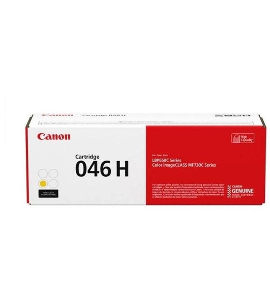 Картридж лазерный Canon 046Y H желтый для i-SENSYS MF732/734/735, LBP653/654 5000 страниц