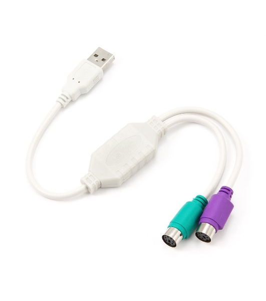 Переходник Gembird Конвертер с USB Am на 2xPS/2 UAPS12