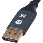 Кабель Ultra HD DisplayPort (m) DisplayPort (m) 1м черный пакет, фото5