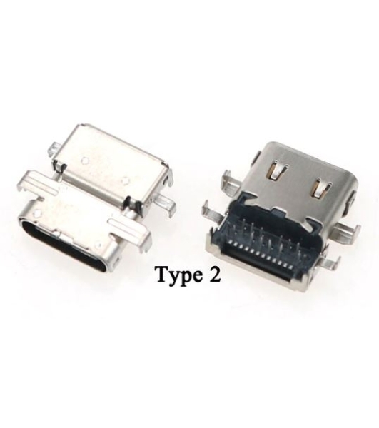 Разъем USB TYPE-C для ноутбука Lenovo ThinkPad E480 E485 E580 E585 R480 E590 VER-2