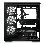 Компьютерный корпус без блока питания HSPD F711-TGbK-ARGB, Panoramic Full Tower, черный, TG, 0.7 SPCC, 4x120мм ARGB ATX, mATX, mITX 190/420/280мм 2x2.5', 2x3.5', 7xPCI 1xUSB-A 3.0, 1xUSB-C 445x235x475мм, фото14