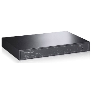 Коммутатор TP-Link SMB TL-SG2008 8-port Pure-Gigabit Desktop Smart Switch, 8 10/100/1000Mbps RJ45 ports, Tag-based VLAN, STP/RSTP/MSTP, IGMP V1/V2/V3 Snooping, DHCP Filtering, 802.1P Qos, Rate Limiting, Voice VLAN,