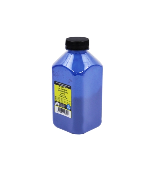 Тонер Hi-Black для HP CLJ CP3525/3530/4025/4525/M551, Тип 1.0, C, 140 г, банка