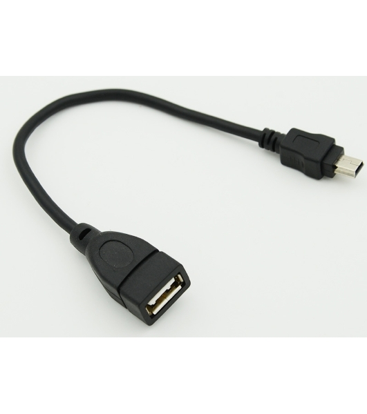 Кабель USB Behpex OTG USB(f)/miniUSB (0.2м)