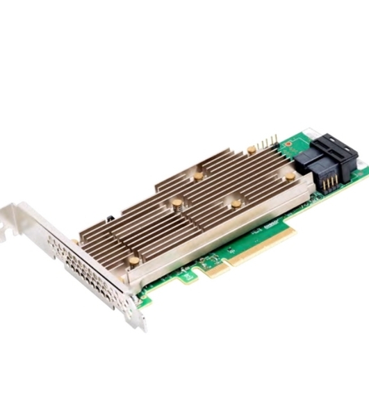Контроллер MegaRAID 9460-8I SGL (05-50011-02), PCIe 3.1 x8 LP, SAS/SATA/NVMe, RAID 0,1,5,6,10,50,60, 8port(2 * int SFF8643), 2Gb Cache, 3508ROC