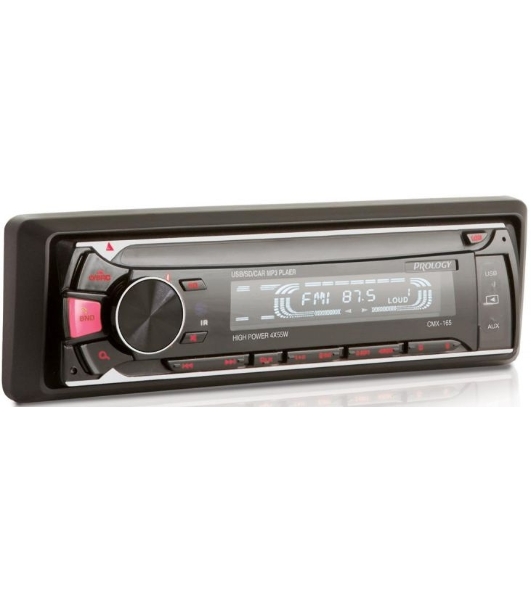 Автомагнитола Prology CMX-165, 1 DIN, Bluetooth, USB Type-A, AUX, пульт ДУ