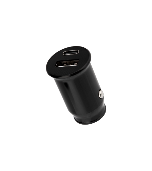 Автозарядка в прикуриватель Rexant АЗУ USB-A+USB-C, 2.4 A черный