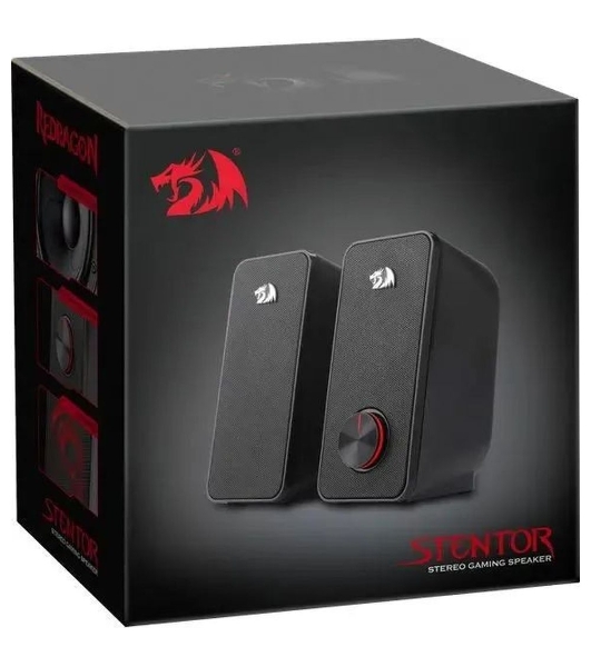 Акустическая система 2.0 Defender Stentor черный, 6 Вт, питание от USB