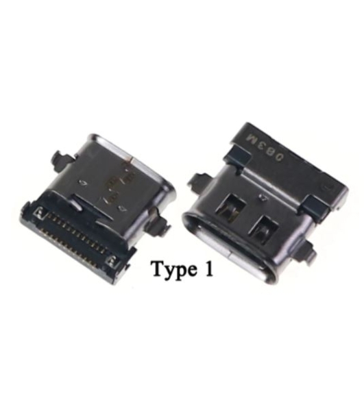 Разъем USB TYPE-C для ноутбука Lenovo ThinkPad X280 X390 T490 T495 T480S T590 VER-1