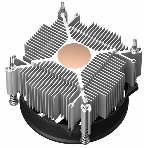 Устройство охлаждения (кулер) PcCooler R95-I черный 95мм алюминий+медь 2800rpm 31.2db 4-pin 95W 60мм, фото11