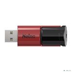 Флешка USB Netac U182 (NT03U182N-064G-32RE), 64Gb, USB 3.0, R/W 70/30, красный/черный, фото3
