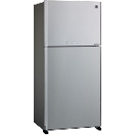 Холодильник Sharp SJ-XG60PMSL серебристый двухкамерный 422/178 л морозилка сверху, No Frost, фото3