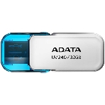 Флешка USB ADATA UV240 (AUV240-32G-RWH), 32Gb, USB 2.0, R/W 15/5, белый/синий, фото6
