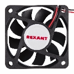 Вентилятор для корпуса Rexant RX 6015MS 24VDC черный, 60 мм, 4200 об/мин, 28 дБ, 2 pin, фото2