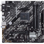 Материнская плата ASUS PRIME B550M-K, AM4, AMD B550, 4xDDR4, 4xSATA, 2xM.2, 1xPCIe 4.0 x16, 2xPCIe x1, 1xDVI-D, 1xHDMI, 1xVGA, 1x 1Gb LAN, 4xUSB 3.2 Gen 1, 2xUSB 3.2 Gen 2, 3x3.5 мм, 7.1, mATX, фото 1