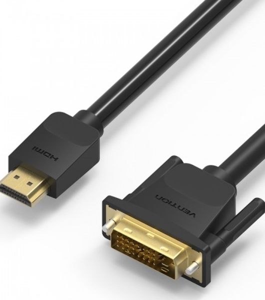 Кабель Vention HDMI 19M/DVI-D Dual link 25M - 3 м