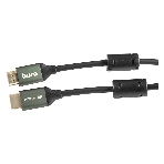 Кабель аудио-видео Buro HDMI (m)/HDMI (m) 5м. феррит.кольца позолоченные контакты черный, фото2