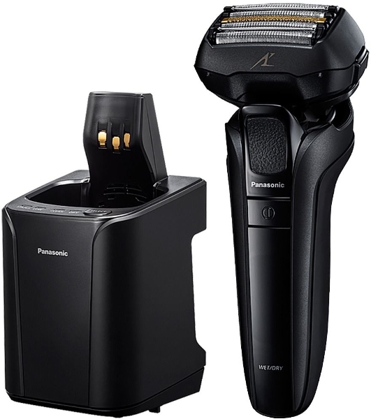 Электробритва сетчатая Panasonic ES-LV9U-K820 реж.эл.:5 питан.:аккум. черный