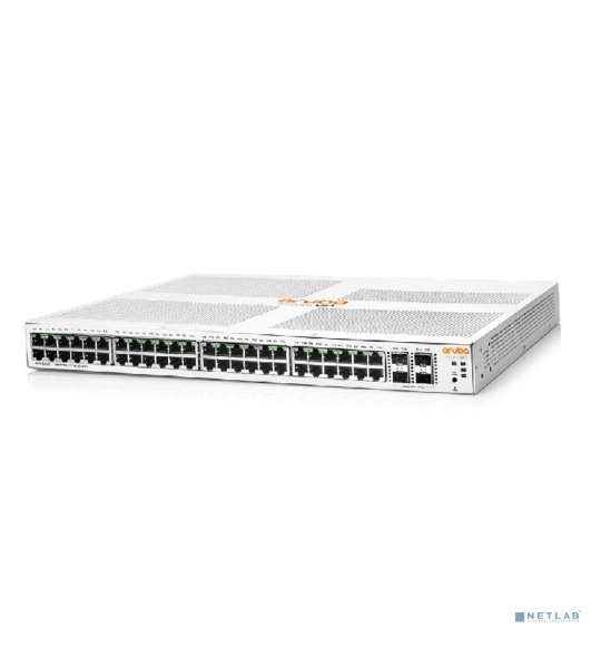 Коммутатор HPE Aruba IOn 1930 48G 4SFP+, 48×1 Гбит/с + 4×10 Гбит/с SFP+, настраиваемый