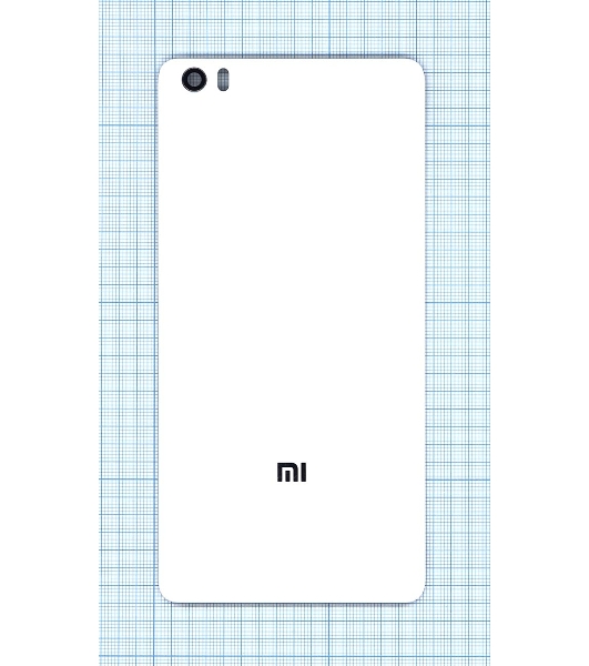 Задняя крышка для Xiaomi Mi Note белый