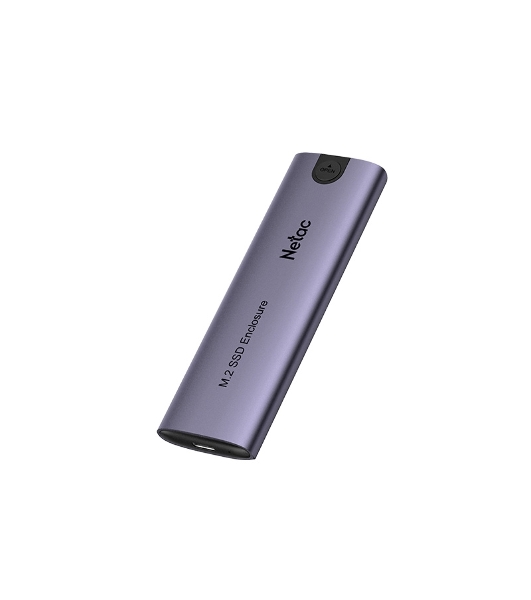 Внешний корпус NETAC WH51 NT07WH51-32C2 для SSD M.2 SATA/NVMe -> USB3.1 Type-C Алюминий
