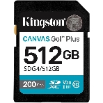 Флеш карта SDXC 512Gb Kingston SDG4/512Gb Canvas Go! Plus w/o adapter, фото5