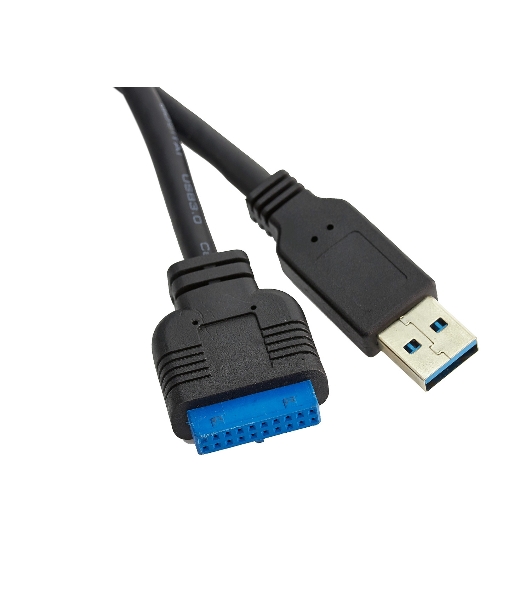 Планка USB на переднюю панель ExeGate U3H-619, 3,5', 2*USB 3.0+2*TypeC, черная, подсоед-е к мат. плат