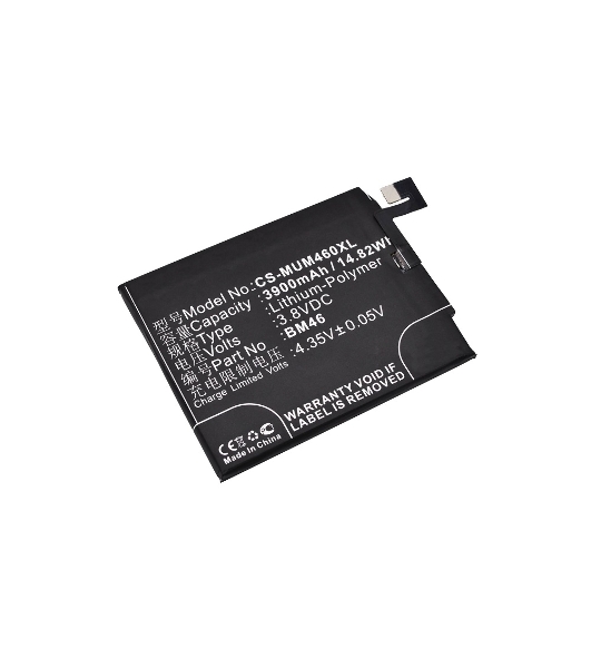 Аккумулятор CameronSino CS-MUM460XL (BM46) для Xiaomi Redmi Note 3 3.8V, 3900mAh, 14.82Wh