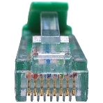 Патч-корд Suprlan 10-0158 UTP RJ-45 вил.-вилка RJ-45 кат.5E 2м зеленый LSZH 24AWG, фото 1