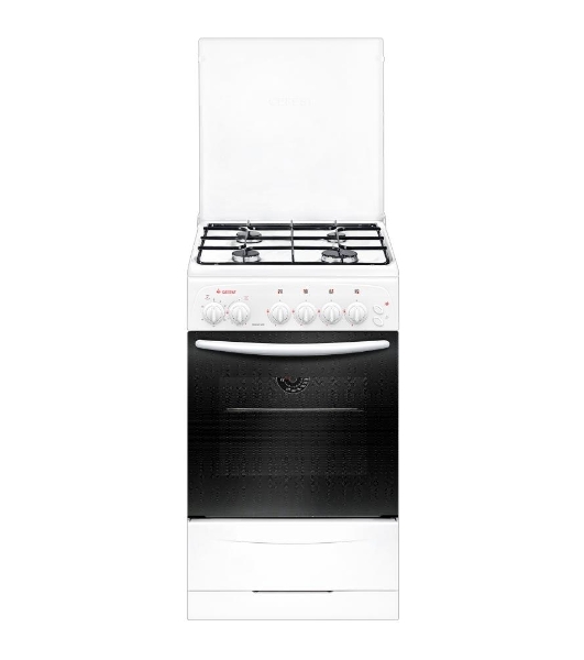 Плита газовая Gefest ПГ 3200-05 белый, конфорок 4 шт, духовка 42 л, 50 см x 85 см x 57 см