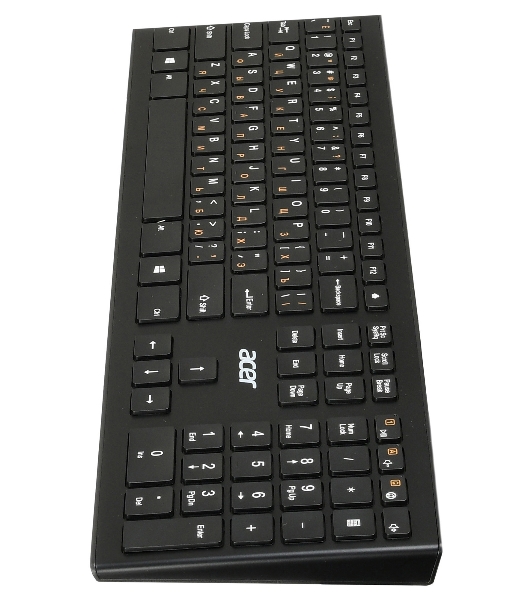 Клавиатура беспроводная Acer OKR010, USB, Радиоканал, черный
