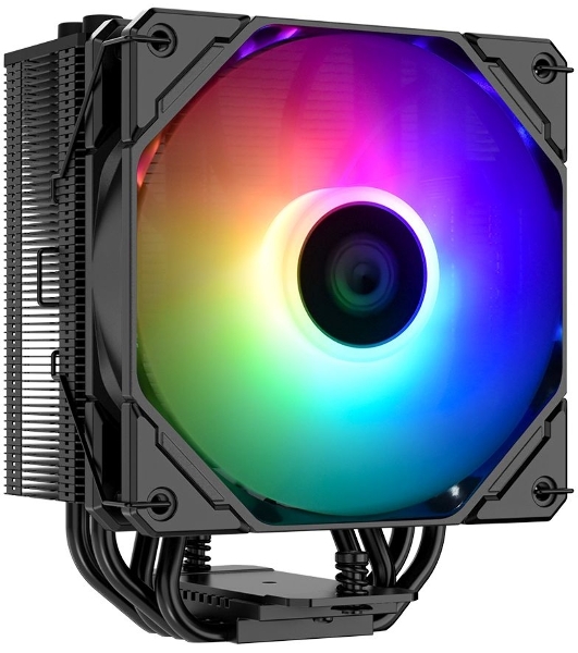 Кулер ID-COOLING SE-224-XTS ARGb черный 120мм алюминий/медь 1500rpm 29db 4-pin 220W 151мм