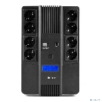 Источник бесперебойного питания Бастион SKAT-UPS 1000-AID-IN-1x9-8 600Вт 1000ВА черный, фото10